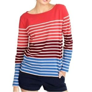 J. Crew Striped Top | M